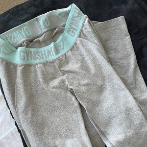 Gymshark Grey+Blue Flex Leggings